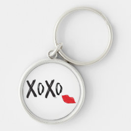 Llavero XoXo-abrazos-besos-con-labios-rojos