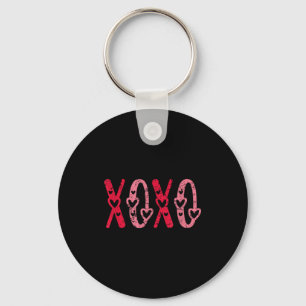 Llavero Xoxo Besos Abrazos Vintage Día de San Valentín 