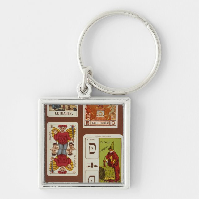 Llavero XV el diablo (Frente)