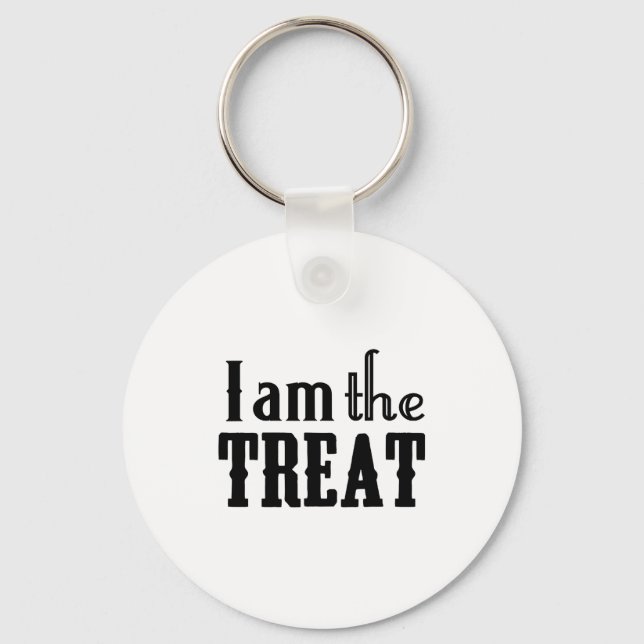 Llavero Y Halloween I Am The Treat Funny Holiday  (Anverso)