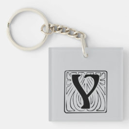 Llavero Y Monogramm schwarz