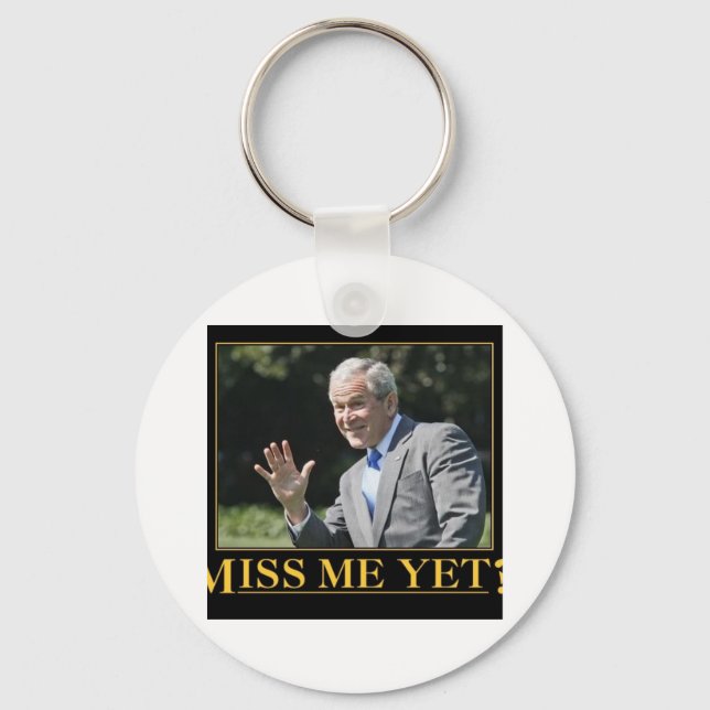 Llavero ¿Ya Me Extrañas? George W. Bush (Anverso)