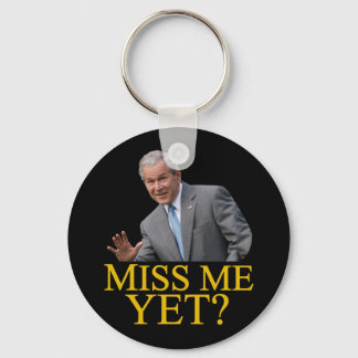 Llavero ¿Ya Me Extrañas? Humor anti-obama de Bush George B