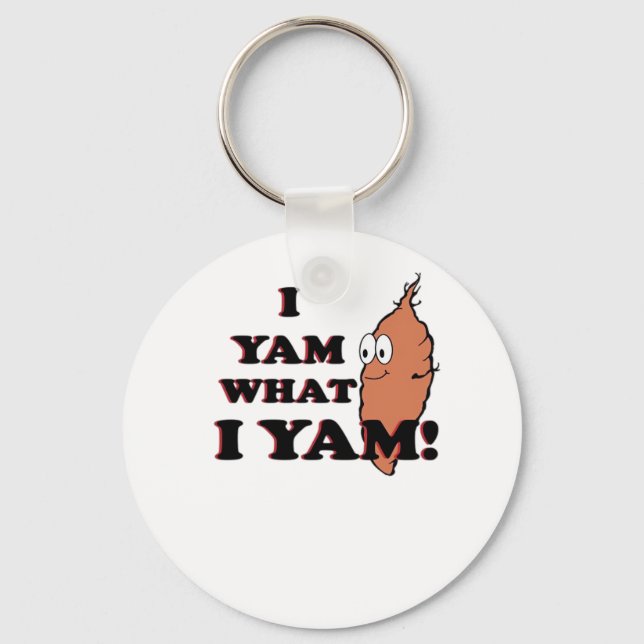Llavero Yam What I Yam - Classic Funny Meme (Anverso)