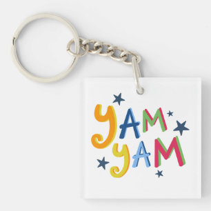 Llavero Yam Yam Black Country Key Ring