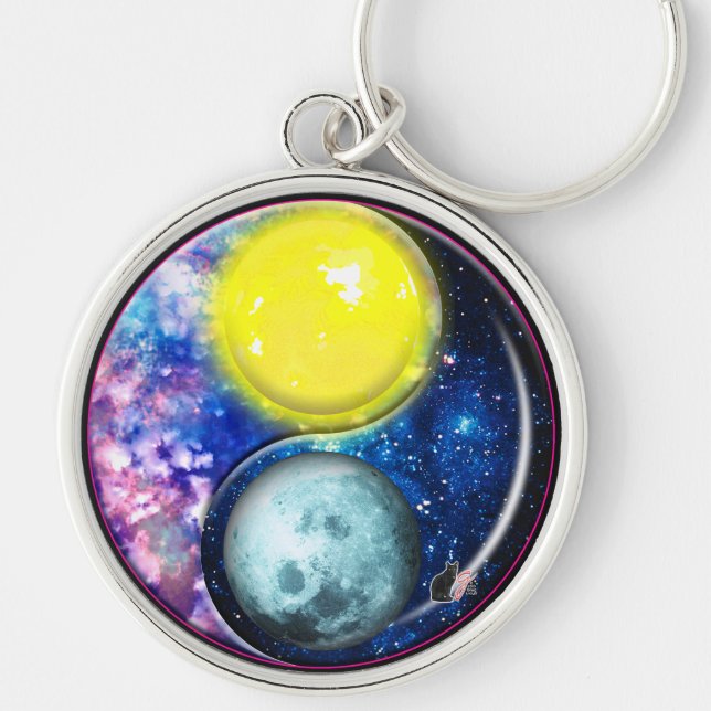 Llavero Yang-Yin/Sun-Moon (Frente)