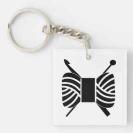 Llavero Yarn Skein Knit Crochet Crafts