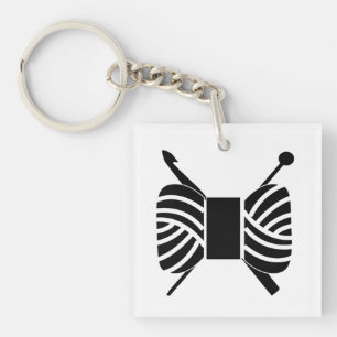 Llavero Yarn Skein Knit Crochet Crafts