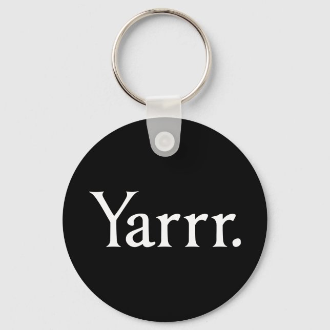 Llavero Yarrr Pirate (Anverso)