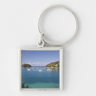 Llavero Yates anclados, Lakka, Paxos, Grecia