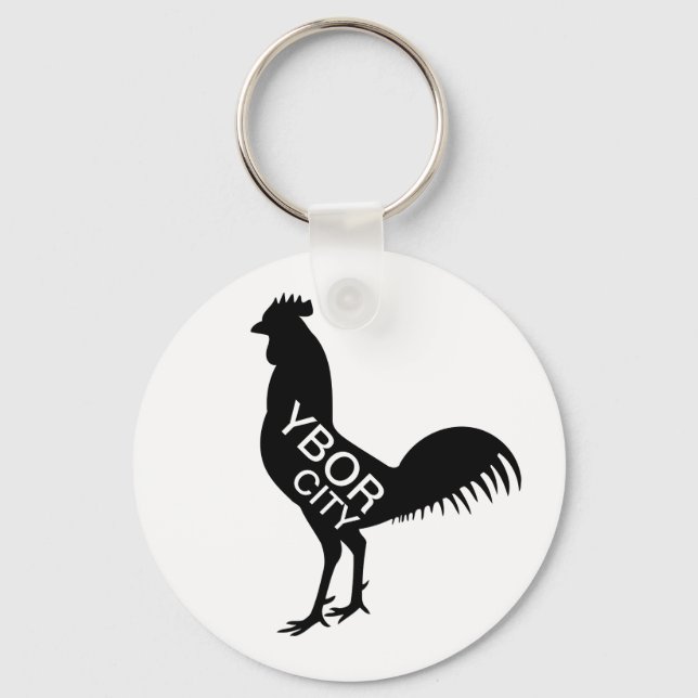 Llavero Ybor City Rooster (Anverso)