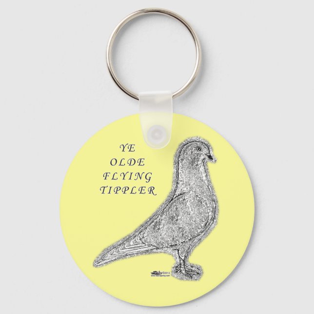 Llavero Ye Olde Tippler Pigeon (Anverso)