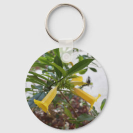 Llavero Yellow Flower Keychain