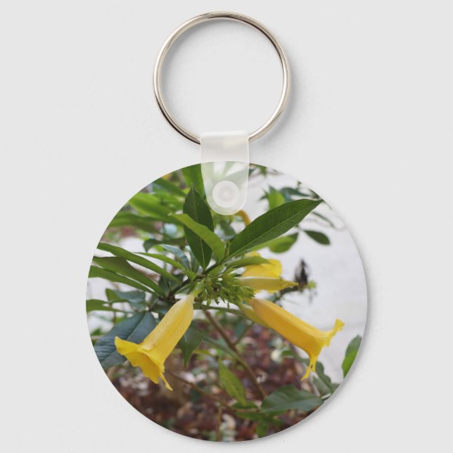 Llavero Yellow Flower Keychain (Anverso)