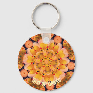 Llavero Yellow Rubber Ducks Kaleidoscope Personalizado