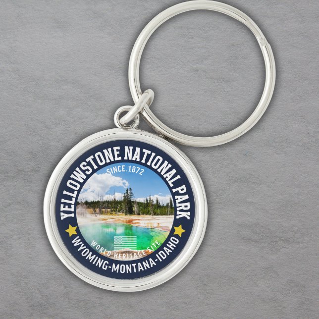 Llavero Yellowstone National Park Beautiful Landscape (Subido por el creador)