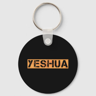 Llavero Yeshua tampon Naranja fond noir