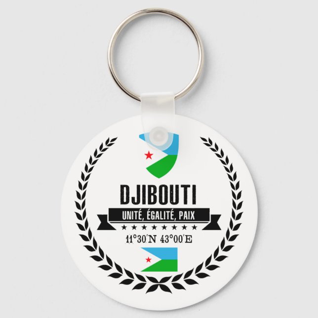 Llavero Yibuti (Anverso)