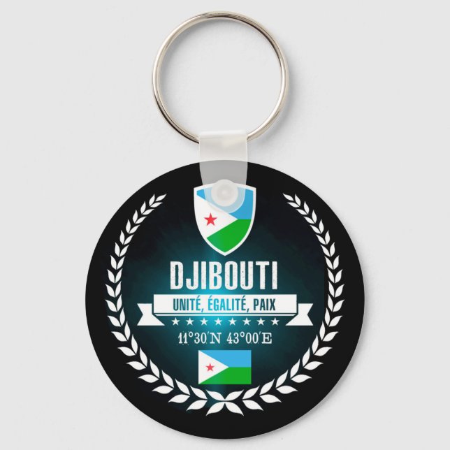 Llavero Yibuti (Anverso)