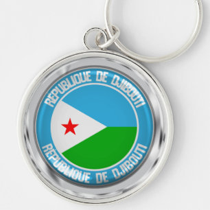 Llavero Yibuti Round Emblem