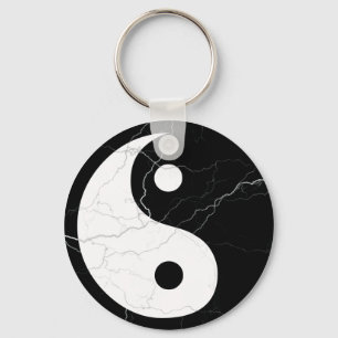 Llavero Yin blanco y negro y Yang