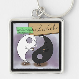 Llavero Yin Conoce a Yang Zen Divertido