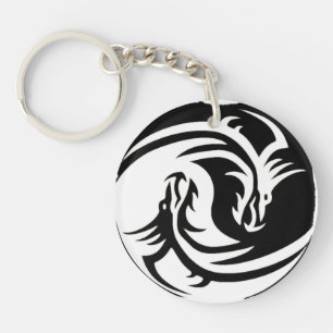 Llavero Yin y Yang