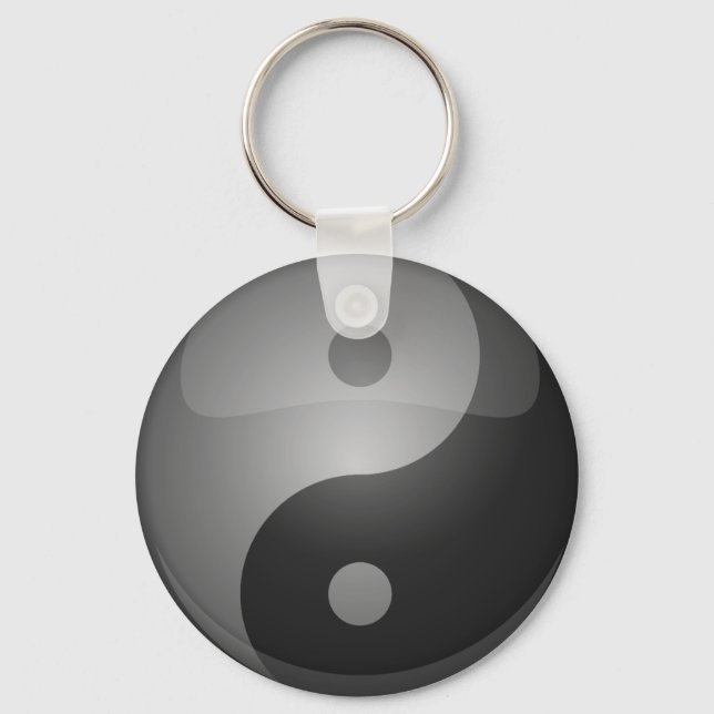 Llavero Yin yang (Anverso)