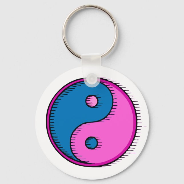 Llavero Yin Yang (Anverso)