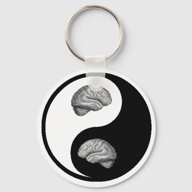 Llavero Yin/Yang Brain (Anverso)