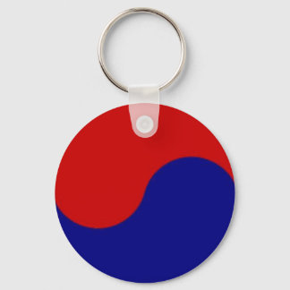 Llavero Yin yang, cadena de claves de la bandera de Corea