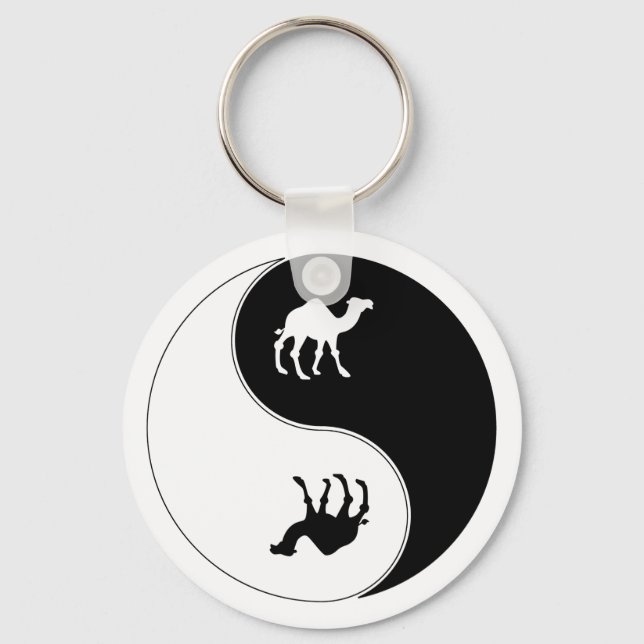 Llavero Yin Yang Camel (Anverso)