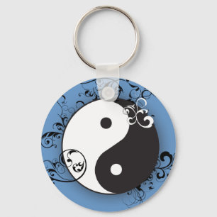 Llavero Yin-Yang con desplazamiento