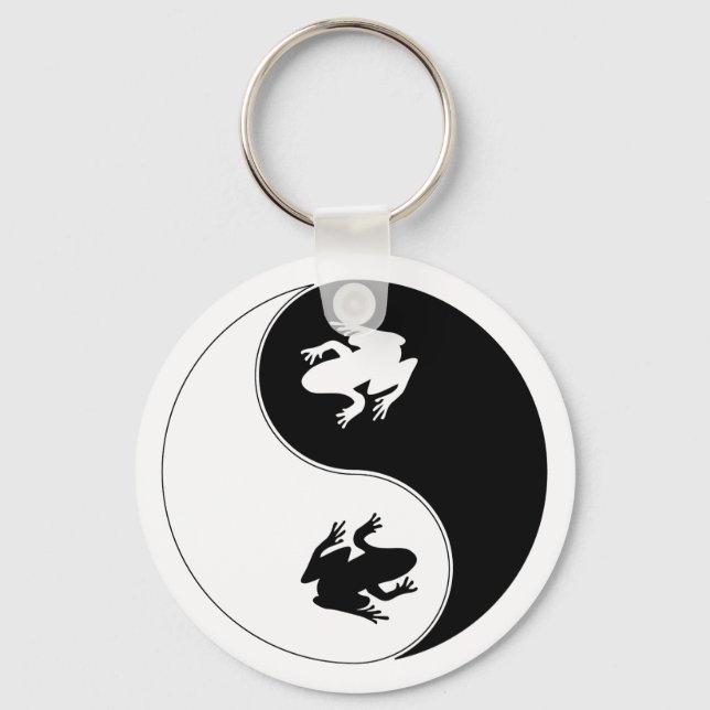 Llavero Yin Yang Frog (Anverso)
