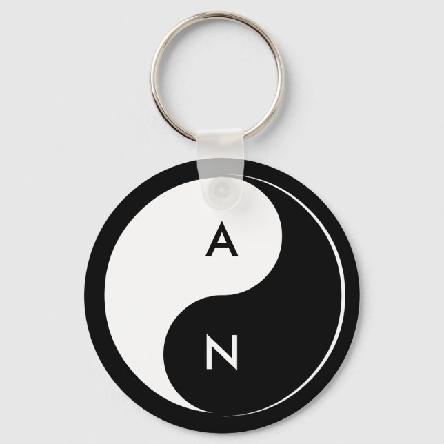 Llavero Yin Yang Lovers Keychain (Anverso)