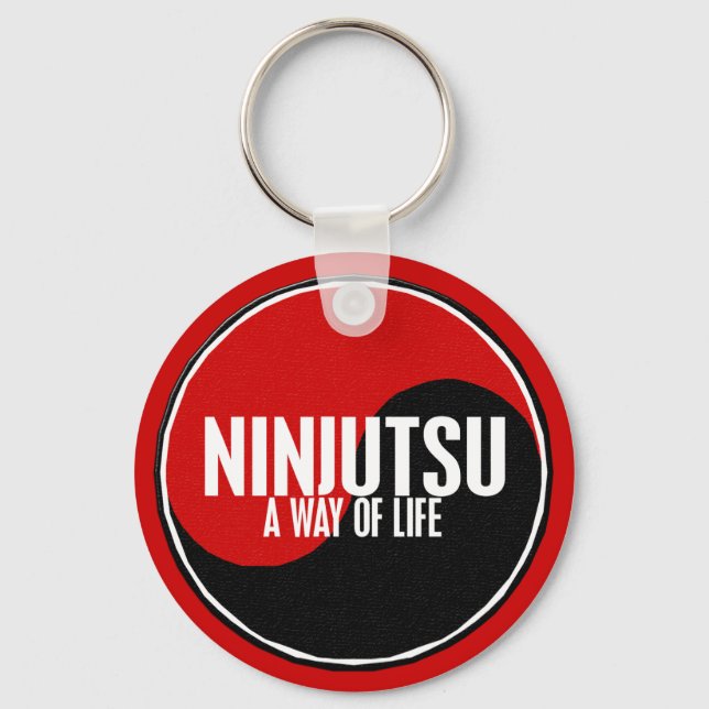 Llavero Yin Yang Ninjutsu 1 (Anverso)