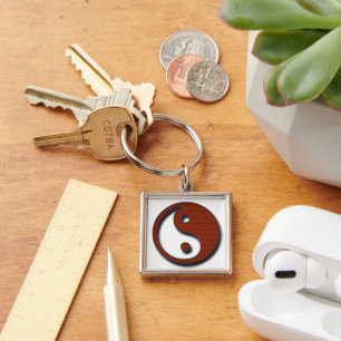 Llavero Yin Yang por Shirley Taylor
