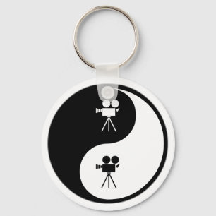 Llavero Yin Yang que actúa una cámara