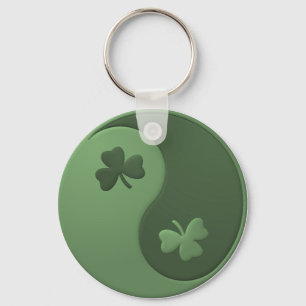 Llavero Yin Yang Shamrocks