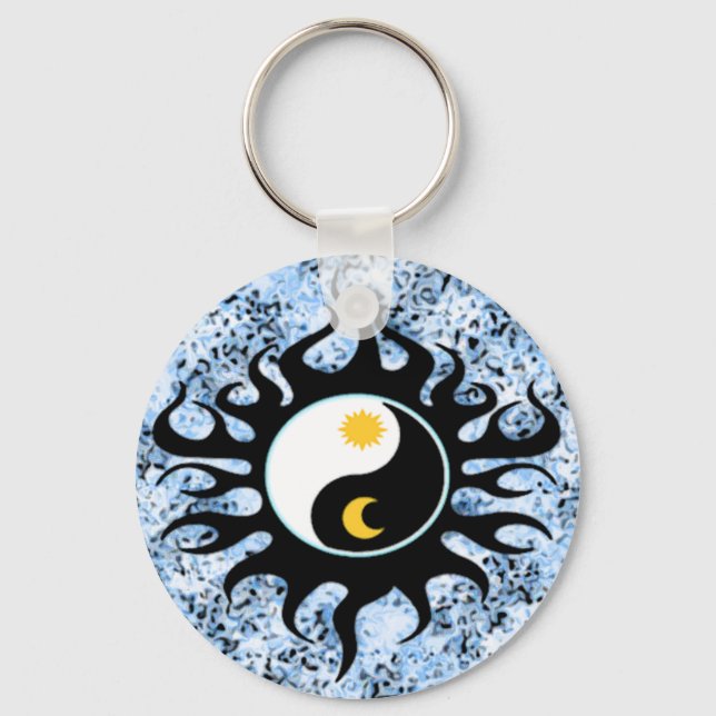 Llavero Yin Yang Sun & Moon (Anverso)