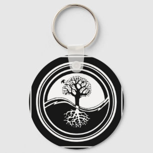 Llavero Yin Yang Tree