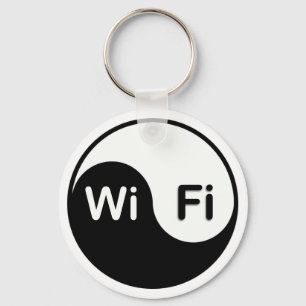 Llavero Yin Yang y wi-fi Keychain