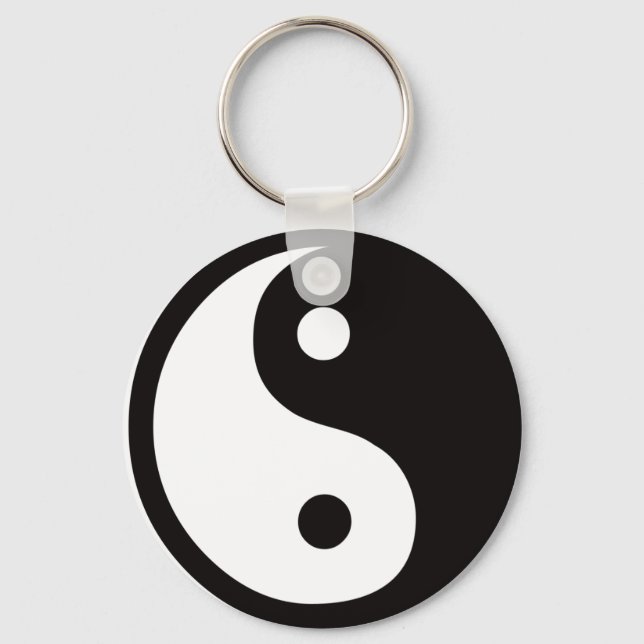 Llavero ying yang (Anverso)