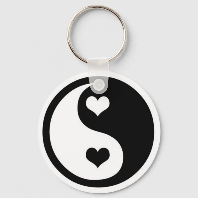 Llavero Ying Yang Love (Anverso)