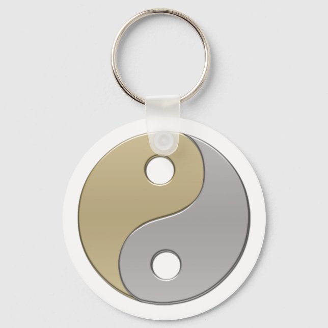 Llavero yinyang (Anverso)