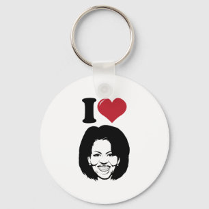 Llavero Yo amo a Michelle Obama