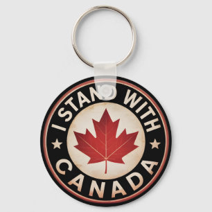 Llavero Yo apoyo a Canadá