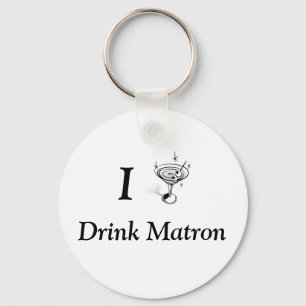 Llavero Yo bebo Matron Keychain