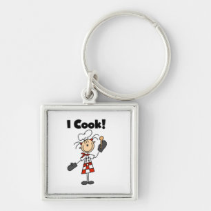 Llavero Yo Cocino - Chef Femenina