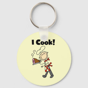 Llavero Yo cocino - Chef masculino